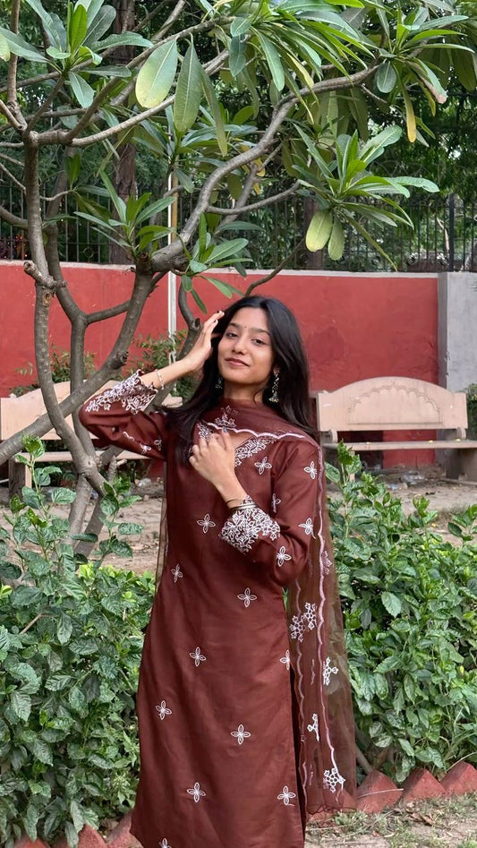 Marigold Grace Artisan Kurti